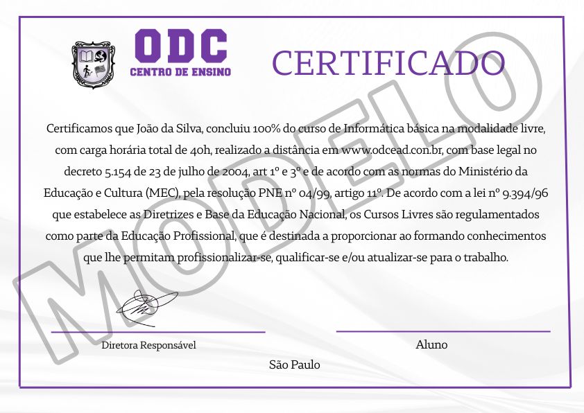 Imagem do Certificado